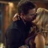 Arrow -- "Next of Kin" -- Image AR603a_0096b.jpg --Pictured (L-R): Stephen Amell as Oliver Queen/The Green Arrow and Emily Bett Rickards as Felicity Smoak -- Photo: Jack Rowand/The CW -- ÃÂ© 2017 The CW Network, LLC. All Rights Reserved.