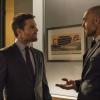 Arrow -- "Next of Kin" -- Image AR603a_0101b.jpg -- Pictured (L-R): Stephen Amell as Oliver Queen/The Green Arrow and Paul Blackthorne as Quentin Lance -- Photo: Jack Rowand/The CW -- ÃÂ© 2017 The CW Network, LLC. All Rights Reserved.