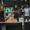 Arrow -- "Next of Kin" -- Image AR603b_0382b.jpg -- Pictured (L-R): Juliana Harkavy as Dinah Drake/Black Canary, Emily Bett Rickards as Felicity Smoak, David Ramsey as John Diggle/Spartan, Echo Kellum as Curtis Holt/Mr.Terrific, and Rick Gonzalez as Rene Ramirez/Wild -- Photo: Jack Rowand/The CW -- ÃÂ© 2017 The CW Network, LLC. All Rights Reserved.