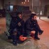 Arrow -- "Promises Kept" -- Image AR606a_0199b.jpg --Pictured (L-R): Manu Bennett as Slade Wilson/Deathstroke and Stephen Amell as Oliver Queen -- Photo: Jack Rowand/The CW -- ÃÂ© 2017 The CW Network, LLC. All Rights Reserved.
