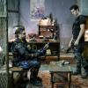 Arrow -- "Promises Kept" -- Image AR606b_0023b.jpg -- Pictured (L-R): Manu Bennett as Slade Wilson/Deathstroke and Liam Hall as Kane Wolfman -- Photo: Robert Falconer/The CW -- ÃÂ© 2017 The CW Network, LLC. All Rights Reserved.