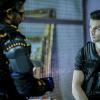 Arrow -- "Promises Kept" -- Image AR606b_0048b.jpg -- Pictured (L-R): Manu Bennett as Slade Wilson/Deathstroke and Liam Hall as Kane Wolfman -- Photo: Robert Falconer/The CW -- ÃÂ© 2017 The CW Network, LLC. All Rights Reserved.