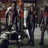 Arrow -- "Thanksgiving" -- Image AR607b_0291b.jpg -- Pictured (L-R): David Ramsey as John Diggle/The Green Arrow, Echo Kellum as Curtis Holt/Mr.Terrific, Juliana Harkavy as Dinah Drake/Black Canary, and Rick Gonzalez as Rene Ramirez/Wild Dog -- Photo: Jack Rowand/The CW -- ÃÂ© 2017 The CW Network, LLC. All Rights Reserved.