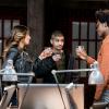 Arrow -- "Divided" -- Image Number: AR610b_0006.jpg -- Pictured (L-R): Juliana Harkavy as Dinah Drake/Black Canary, Rick Gonzalez as Rene Ramirez/Wild Dog and Echo Kellum as Curtis Holt/Mr. Terrific -- Photo: Daniel Power/The CW -- ÃÂ© 2018 The CW Network, LLC. All Rights Reserved.