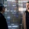 Arrow -- "All for Nothing" -- Image Number: AR612b_0081.jpg -- Pictured (L-R): Michael Emerson as Cayden James and Johann Urb as Sonny Pederson -- Photo: Colin Bentley/The CW -- ÃÂ© 2018 The CW Network, LLC. All rights Reserved.