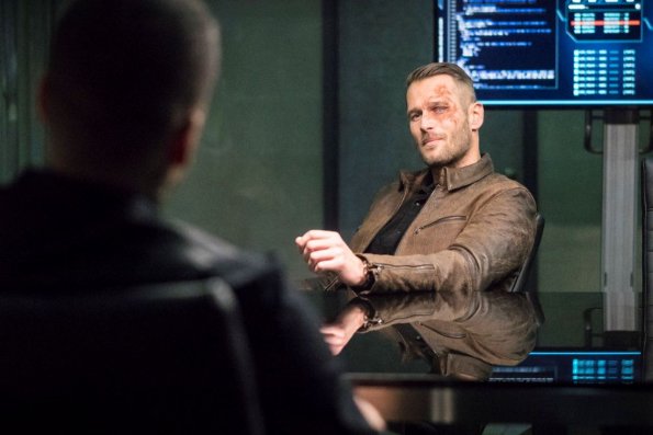 Arrow -- "All for Nothing" -- Image Number: AR612b_0339.jpg -- Pictured: Johann Urb as Sonny Pederson -- Photo: Colin Bentley/The CW -- ÃÂ© 2018 The CW Network, LLC. All rights Reserved.