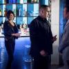Arrow -- "The Dragon" -- Image Number: AR619a_0097.jpg -- Pictured (L-R): Katie Cassidy as Laurel/Black Siren, Kirk Acevedo as Ricardo Diaz and Ashton Holmes as Eric Cartier  -- Photo: Dean Buscher/The CW -- ÃÂ© 2018 The CW Network, LLC. All rights reserved.
