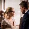 Arrow -- "Docket No. 11-19-41-73" -- Image Number: AR621a_0235.jpg -- Pictured (L-R): Emily Bett Rickards as Felicity Smoak and Stephen Amell as Oliver Queen/Green Arrow -- Photo: Diyah Pera/The CW -- ÃÂ© 2018 The CW Network, LLC. All rights reserved.