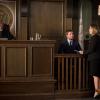 Arrow -- "Docket No. 11-19-41-73" -- Image Number: AR621a_0318.jpg -- Pictured (L-R): Gaalen Engen as Judge McGarvey, Stephen Amell as Oliver Queen/Green Arrow and Catherine Dent as Alexa Van Owen -- Photo: Diyah Pera/The CW -- ÃÂ© 2018 The CW Network, LLC. All rights reserved.