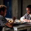 Arrow -- "Inmate #4587" -- Image Number: AR701b_0263b -- Pictured (L-R): Brendan Fletcher as Stanley and Stephen Amell as Oliver Queen/Green Arrow -- Photo: Jack Rowand/The CW -- ÃÂ© 2018 The CW Network, LLC. All Rights Reserved.