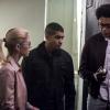 Arrow -- "The Longbow Hunters" -- Image Number: AR702B_0010b -- Pictured (L-R): Emily Bett Rickards as Felicity Smoak, Rick Gonzalez as Rene Ramirez/Wild Dog and Echo Kellum as Curtis Holt -- Photo: Dean Buscher/The CW -- ÃÂ© 2018 The CW Network, LLC. All Rights Reserved.