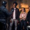 Arrow -- "The Longbow Hunters" -- Image Number: AR702B_0182b -- Pictured (L-R): David Ramsey as John Diggle, Echo Kellum as Curtis Holt, Emily Bett Rickards as Felicity Smoak, and Rick Gonzalez as Rene Ramirez/Wild Dog -- Photo: Dean Buscher/The CW -- ÃÂ© 2018 The CW Network, LLC. All Rights Reserved.