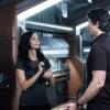 DC\'s Legends of Tomorrow -- "Dancing Queen" -- Image Number: LGN403b_0233b.jpg -- Pictured (L-R): -Tala Ashe as Zari and Brandon Routh as Ray Palmer/Atom -- Photo: Dean Buscher/The CW -- ÃÂ© 2018 The CW Network, LLC. All Rights Reserved.