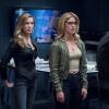 Arrow -- "Due Process" -- Image Number: AR706a_0157bc -- Pictured (L-R): Katie Cassidy as Laurel Lance/Black Siren and Emily Bett Rickards as Felicity Smoak -- Photo: Dean Buscher/The CW -- ÃÂ© 2018 The CW Network, LLC. All Rights Reserved.
