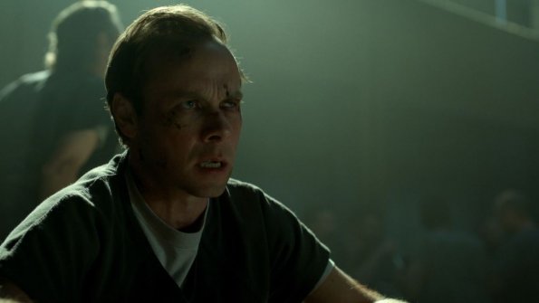 Arrow -- "The Slabside Redemption" -- Image Number: Arrow_707_Still_02_111918 -- Pictured: Brendan Fletcher as Stanley -- Photo: The CW -- ÃÂ© 2018 The CW Network, LLC. All Rights Reserved.