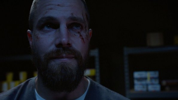 Arrow -- "The Slabside Redemption" -- Image Number: Arrow_707_Still_12_111918 -- Pictured: Stephen Amell as Oliver Queen/Green Arrow -- Photo: The CW -- ÃÂ© 2018 The CW Network, LLC. All Rights Reserved.