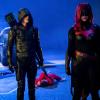 Arrow -- "Elseworlds, Part 2" -- Image Number: AR709d_0224b -- Pictured (L-R): Grant Gustin as Oliver Queen/Green Arrow and Ruby Rose as Kate Kane/Batwoman -- Photo: Jack Rowand/The CW -- ÃÂ© 2018 The CW Network, LLC. All Rights Reserved.