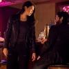 Arrow -- "Shattered Lives" -- Image Number: AR710B_0104b -- Pictured (L-R): Sea Shimooka as Emiko Queen and Alex Parra as Marco -- Photo: Dean Buscher/The CW -- ÃÂ© 2019 The CW Network, LLC. All Rights Reserved.