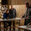 Arrow -- "Brothers & Sisters" -- Image Number: AR714A_0025b -- Pictured (L-R): Sea Shimooka as Emiko Queen, Rick Gonzalez as Rene Ramirez/Wild Dog and Stephen Amell as Oliver Queen/Green Arrow -- Photo: Shane Harvey/The CW -- ÃÂ© 2019 The CW Network, LLC. All Rights Reserved.