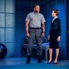 Arrow -- "Brothers & Sisters" -- Image Number: AR714B_0136b -- Pictured (L-R): David Ramsey as John Diggle/Spartan and Audrey Marie Anderson as Lyla Michaels -- Photo: Dean Buscher/The CW -- ÃÂ© 2019 The CW Network, LLC. All Rights Reserved.