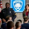 Arrow -- "Training Day" -- Image Number: AR715a_0221b -- Pictured (L-R): Danny Wattley as Sergeant Bingsley and Juliana Harkavy as Dinah Drake/Black Canary -- Photo: Jack Rowand/The CW -- ÃÂ© 2019 The CW Network, LLC. All Rights Reserved.