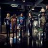 Arrow -- "Spartan" -- Image Number: AR719a_0154b -- Pictured (L-R): Emily Bett Rickards as Felicity Smoak, Kacey Rohl as Alena Whitlock, Rick Gonzalez as Rene Ramirez/Wild Dog, Juliana Harkavy as Dinah Drake/Black Canary, Ernie Hudson as General Stewart, David Ramsey as John Diggle/Spartan and Stephen Amell as Oliver Queen/Green Arrow -- Photo: Dean Buscher/The CW -- ÃÂ© 2019 The CW Network, LLC. All Rights Reserved.