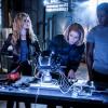 Arrow -- "Spartan" -- Image Number: AR719b_0037b -- Pictured (L-R): Katherine McNamara as Mia/Blackstar, Emily Bett Rickards as Felicity Smoak and Joseph David-Jones as Connor Hawke -- Photo: Jack Rowand/The CW -- ÃÂ© 2019 The CW Network, LLC. All Rights Reserved.