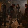 Arrow -- "Living Proof" -- Image Number: AR721a_0578r.jpg -- Pictured (L-R): David Ramsey as John Diggle/Spartan, Rick Gonzalez as Rene Ramirez/Wild Dog, Juliana Harkavy as Dinah Drake/Black Canary and Colton Haynes as Roy Harper -- Photo: Jack Rowand/The CW -- ÃÂ© 2019 The CW Network, LLC. All Rights Reserved.