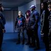 Arrow -- "You Have Saved This City" -- Image Number: AR722A_0432b.jpg -- Pictured (L-R): Danny Wattley as Sergeant Bingsley, Rick Gonzalez as Rene Ramirez/Wild Dog, Colton Haynes as Roy Harper, David Ramsey as John Diggle/Spartan, Michael Jai White as Ben Turner/Bronze Tiger and Katie Cassidy as Laurel Lance/Black Siren -- Photo: Jack Rowand/The CW -- ÃÂ© 2019 The CW Network, LLC. All Rights Reserved.