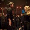 Arrow -- "Prochnost" -- Image Number: AR805A_0440b.jpg -- Pictured (L-R): Stephen Amell as Oliver Queen/Green Arrow and Katherine McNamara as Mia -- Photo: Dean Buscher/The CW -- © 2019 The CW Network, LLC. All Rights Reserved.