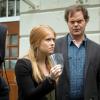 BACKSTROM: Gravely (Genevieve Angelson, L) and Backstrom (Rainn Wilson, R) investigate the abduction of a teenage girl in the "Bogeyman" episode of BACKSTROM airing Thursday, Feb. 19 (9:00-10:00 PM ET/PT) on FOX. ©2015 Fox Broadcasting Co. Cr: Liane Hentscher/FOX