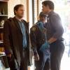 BACKSTROM:  When a Chinese fortune teller is murdered in Portland's Chinatown, clues lead Backstrom (Rainn Wilson, L) to a laundry service in the  "Ancient, Chinese, Secret" episode of BACKSTROM airing Thursday, Feb. 26 (9:00-10:00 PM ET/PT) on FOX.  Also pictured: Page Kennedy (C) and Kristoffer Polaha (R)  ©2015 Fox Broadcasting Co. Cr: Liane Hentscher/FOX