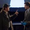 BACKSTROM:  L-R: Backstrom (Rainn Wilson, L) and Niedermayer (Kristoffer Polaha) investigate the death of a sex surrogate in Portland's Rose Garden, in the "Love is a Rose and You Better Not Pick It" episode of BACKSTROM airing Thursday, April 9 (9:00-10:00 PM ET/PT) on FOX. ©2015 Fox Broadcasting Co. Cr: Liane Hentscher/FOX