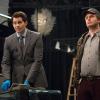 BACKSTROM:  Niedermayer (Kristoffer Polaha, L) and Backstrom (Rainn Wilson, R) fingerprint a suspect, in the "Love is a Rose and You Better Not Pick It" episode of BACKSTROM airing Thursday, April 9 (9:00-10:00 PM ET/PT) on FOX. ©2015 Fox Broadcasting Co. Cr: Liane Hentscher/FOX
