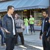 "Cereal Killer" -- When someone attempts to assassinate Battle Creek\'s mayor during the annual "Breakfast Day" celebration, Russ and Milt must protect the unorthodox politician while trying to track down the attacker, on BATTLE CREEK, Sunday, April 5, 2015 (10:00-11:00, ET/PT), on the CBS Television Network. Patton Oswalt guest stars as Mayor Hardy. Peter Jacobson guest stars as Darrel Hardy, the mayor\'s brother and Chief-of-Staff. Pictured (left to right): Josh Duhamel (Special Agent Milton Chamberlain), Kal Penn (Det. Fontanelle White), Liza Lapira (Det. Jacocks) and Dean Winters (Det. Russ Agnew). Photo: Adam Taylor/CBS ÃÂ©2015 CBS Broadcasting, Inc. All Rights Reserved.