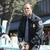 "Cereal Killer" -- When someone attempts to assassinate Battle Creek\'s mayor during the annual "Breakfast Day" celebration, Russ and Milt must protect the unorthodox politician while trying to track down the attacker, on BATTLE CREEK, Sunday, April 5, 2015 (10:00-11:00, ET/PT), on the CBS Television Network. Patton Oswalt guest stars as Mayor Hardy. Peter Jacobson guest stars as Darrel Hardy, the mayor\'s brother and Chief-of-Staff. Pictured: Dean Winters (Det. Russ Agnew). Photo: Adam Taylor/CBS ÃÂ©2015 CBS Broadcasting, Inc. All Rights Reserved.