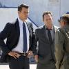 "Old Wounds" -- Milt is caught in the middle of Commander Guziewicz\'s personal life when her adopted son (Rotimi Akinosho) asks him to investigate if the man jailed for his birth parents\' murders is actually innocent, on BATTLE CREEK, Sunday, April 26 (10:00-11:00 PM, ET/PT), on the CBS Television Network. Pictured (left to right): Josh Duhamel (Special Agent Milton Chamberlain), Dean Winters (Det. Russ Agnew) and Rotimi Akinosho (Danny). Photo: Monty Brinton/CBS ÃÂ©2015 CBS Broadcasting, Inc. All Rights Reserved.