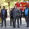 "Sympathy for the Devil" -- Milt survives a car bombing and enlists Russ to track down his would-be assassin, leading to startling revelations as to why Milt is the way he is and what brought him to Battle Creek, on BATTLE CREEK, Sunday, May 24 (10:00-11:00 PM, ET/PT), on the CBS Television Network. Pictured (left to right): Dean Winters (Det. Russ Agnew), Liza Lapira (Det. Jacocks), Dean Winters (Det. Russ Agnew), Damon Herriman (Det. Niblet) and Edward Fordham (Det. Aaron Funkhauser). Photo Credit: Robert Voets/Sony Pictures Television ÃÂ© 2015 Sony Pictures Television.