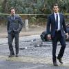 "Sympathy For The Devil" -- Milt survives a car bombing and enlists Russ to track down his would be assassin, leading to startling revelations as to why Milt is the way he is and what brought him to Battle Creek, on the season finale of BATTLE CREEK, Sunday, May 24 (10:00 -- 11:00 PM ET/PT) on the CBS Television Network. Pictured (left to right): Dean Winters (Det. Russ Agnew) and Josh Duhamel (Special Agent Milton Chamberlain). Photo Credit: Robert Voets/Sony Pictures Television ÃÂ© 2015 Sony Pictures Television.