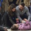 Beauty and the Beast -- "No Way Out" -- Image Number: BB412a_0229.jpg -- Pictured (L-R): Kristin Kreuk as Catherine, Jay Ryan as Vincent and Nicole Gale Anderson as Heather -- Photo: Ben Mark Holzberg/The CW --ÃÂ ÃÂ© 2016 The CW Network, LLC. All rights reserved.