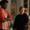 BEN AND KATE: Much to Tommy (Echo Kellum, L) and BJ's (Lucy Punch, R) dismay, Ben (Nat Faxon, C) schemes to invite Kate's old friend, Molly, to her birthday party in the &quot;21st Birthday&quot; episode of BEN AND KATE airing Tuesday, Oct. 9 (8:30-9:00 PM ET/PT) on FOX. &#xa9;2012 Fox Broadcasting Co. Cr: Jennifer Clasen/FOX