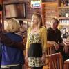 BEN AND KATE: Kate (Dakota Johnson, C), Ben (Nat Faxon, second from R) and BJ (Lucy Punch, R) are confused when Tommy (Echo Kellum, L) and Lila (guest star Brittany Snow, second from L) make a hasty exit in the &quot;Girl Problems&quot; episode of BEN AND KATE airing Tuesday, Jan. 15 (8:30-9:00 PM ET/PT) on FOX. &#xa9;2013 Fox Broadcasting Co. Cr: Jennifer Clasen/FOX