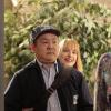 BEN AND KATE: After a misunderstanding, Kate (Dakota Johnson, C) hides behind Lila's (guest star Brittany Snow, R) mailman in order to get her to open the door in the &quot;Girl Problems&quot; episode of BEN AND KATE airing Tuesday, Jan. 15 (8:30-9:00 PM ET/PT) on FOX. &#xa9;2013 Fox Broadcasting Co. Cr: Jennifer Clasen/FOX