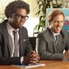 BEN AND KATE: Ben (Nat Faxon, R) and Tommy (Echo Kellum, L) discuss their business venture in the &quot;Bake Off&quot; episode of BEN AND KATE airing Tuesday, Jan. 22 (8:30-9:00 PM ET/PT) on FOX. &#xa9;2013 Fox Broadcasting Co. Cr: Jennifer Clasen/FOX