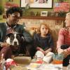 BEN AND KATE: Tommy (Echo Kellum, L) and Lila (guest star Brittany Snow) quarrel while babysitting Maddie (Maggie Elizabeth Jones, C) in the &quot;Gone Fishin'&quot; episode of BEN AND KATE airing Tuesday, Feb. 5 (8:30-9:00 PM ET/PT) on FOX. &#xa9;2013 Fox Broadcasting Co. Cr: Jennifer Clasen/FOX