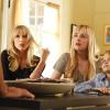 BEN AND KATE: Kate (Dakota Johnson, C) and BJ (Lucy Punch, L) learn that Kate's father is coming for an impromptu visit in the &quot;Gone Fishin'&quot; episode of BEN AND KATE airing Tuesday, Feb. 5 (8:30-9:00 PM ET/PT) on FOX. Also pictured: Maggie Elizabeth Jones. &#xa9;2013 Fox Broadcasting Co. Cr: Jennifer Clasen/FOX