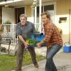 BEN AND KATE: Ben (Nat Faxon, R) and his father, Randy (guest star Bruce McGill, L), steal a fish tank in the &quot;Gone Fishin'&quot; episode of BEN AND KATE airing Tuesday, Feb. 5 (8:30-9:00 PM ET/PT) on FOX. &#xa9;2013 Fox Broadcasting Co. Cr: Jennifer Clasen/FOX