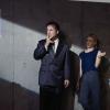 Bob Odenkirk as Saul Goodman and Rhea Seehorn as Kim - Better Call Saul _ Season 1, Episode 7 - Photo Credit: Ursula Coyote/AMC