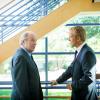 Patrick Fabian as Howard Hamlin and Michael McKean as Chuck McGill - Better Call Saul _ Season 2, Episode 2 - Photo Credit: Ursula Coyote/Sony Pictures Television/ AMC