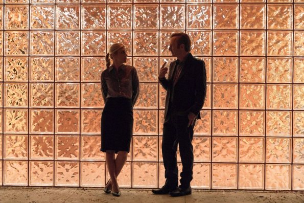 Rhea Seehorn as Kim Wexler, Bob Odenkirk as Jimmy McGill - Better Call Saul _ Season 3, Episode 3 - Photo Credit: Michele K. Short/AMC/Sony Pictures Television